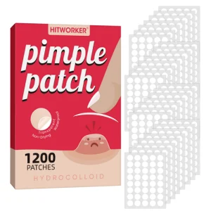 1200 pieces/set of hydrogel patches for acne coverage, suitable for