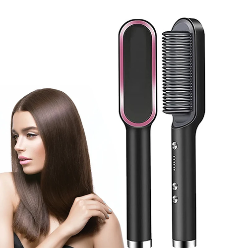 Professional Hair Comb Brush Beard Straightener Hair Straightener With - Image 5