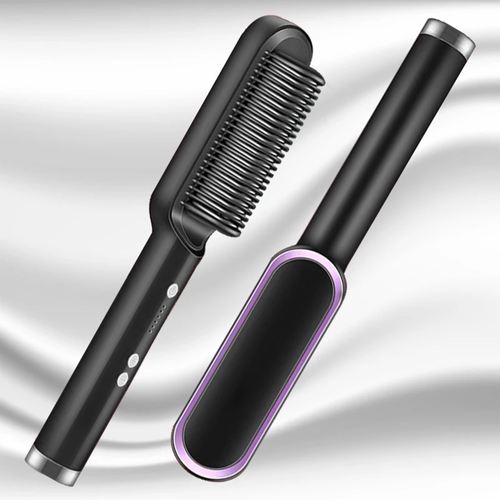 Professional Hair Comb Brush Beard Straightener Hair Straightener With - Image 3